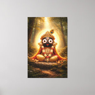 Impressão Em Tela Jagannath