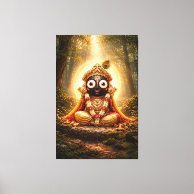 Impressão Em Tela Jagannath (Frente)