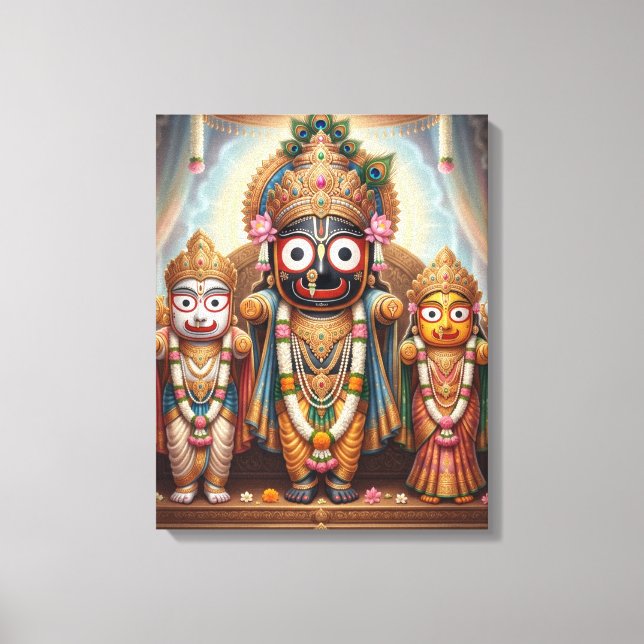 Impressão Em Tela Jagannath (Frente)