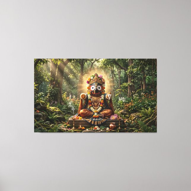 Impressão Em Tela Jagannath (Frente)