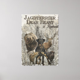 Impressão Em Tela Jagdterrier, Caro Beast v. Pho Paperweight Renbrad