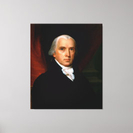 Impressão Em Tela James Madison, o 4º Presidente: América Colonial