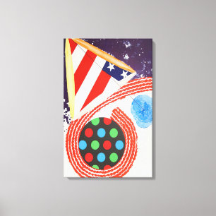 Impressão Em Tela James Rosenquist - Um Livre para Todos