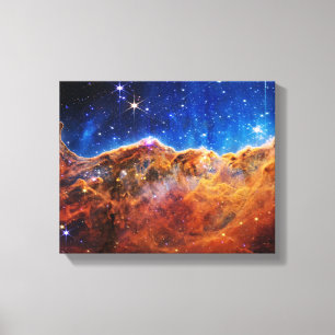 Impressão Em Tela James Webb Telescópio Espacial Carina Nebula