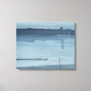 Impressão Em Tela James Whistler - Noturno: Chelsea