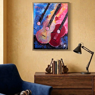 Impressão Em Tela Jamming be Goode Pintura de Alfred Fox