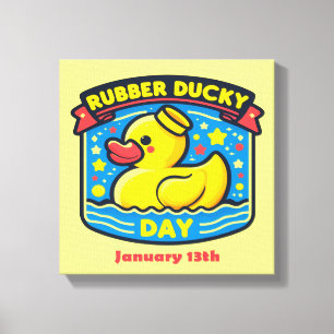 Impressão Em Tela Jan 13 - Rubber Ducky Day