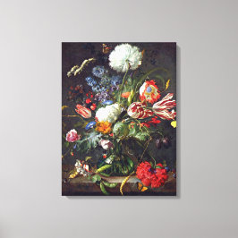 Impressão Em Tela Jan Davidsz de Heem "Flower Vase"