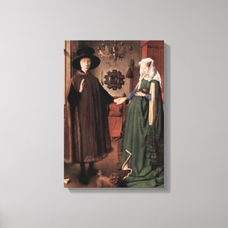 Impressão Em Tela Jan Van Eyck - Casamento Arnolfini