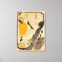 Jane Avril por Henri de Toulouse-Lautrec