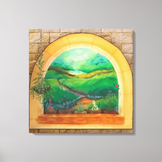 Impressão Em Tela Janela (Frente)