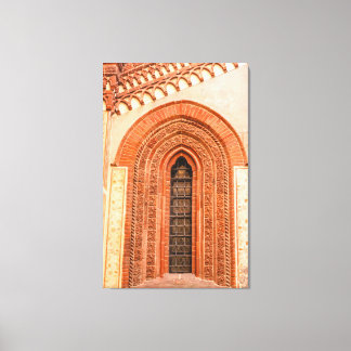 Impressão Em Tela Janela em estilo gótico tela enrolada