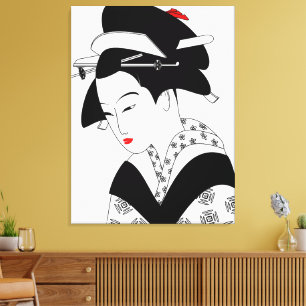 Impressão Em Tela japanes gasha