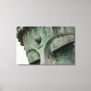 Impressão Em Tela Japão, Kamakura. O Excelente Buda de Kamakura, um