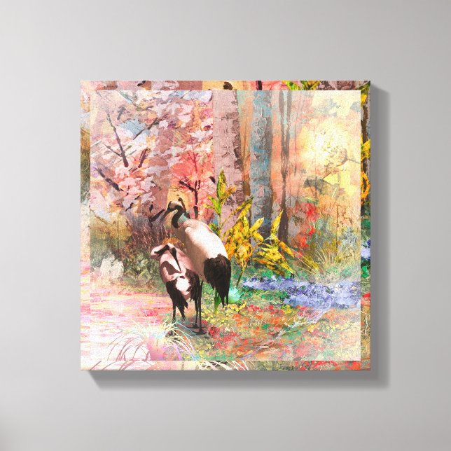 Impressão Em Tela JAPONÊS "Ascensão Sun" Tela impressa (Frente)