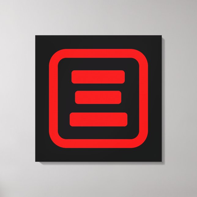 Impressão Em Tela Japonês Número Três 三 Sábrica San 】 Kanji (Frente)