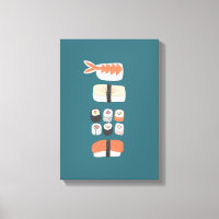 Japonês Sushi Nigiri Maki Roll