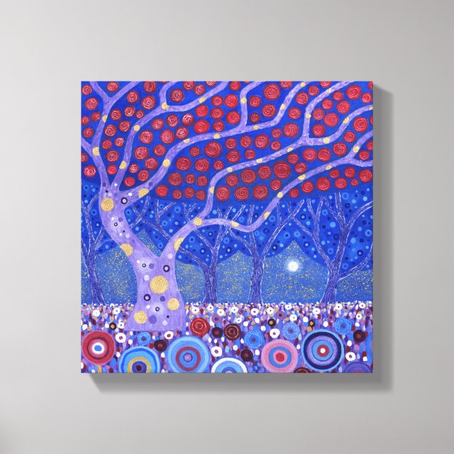 Impressão Em Tela Jardim da Meia-Noite de 2010 (Frente)