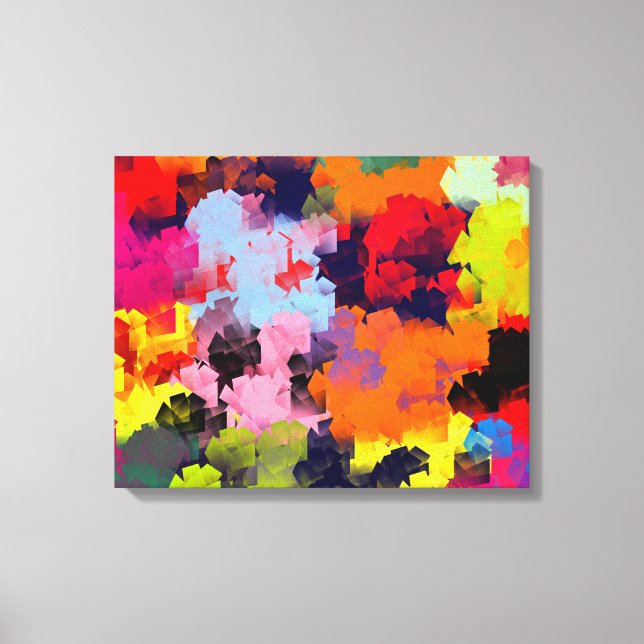 IMPRESSÃO EM TELA JARDIM DE FLOR (Frente)