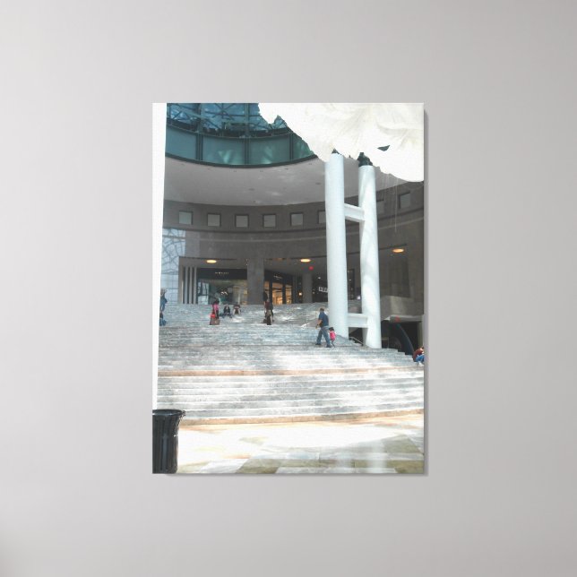 Impressão Em Tela Jardim de inverno, Nova Iorque (Frente)