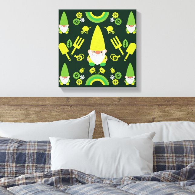 Impressão Em Tela Jardim do Jardim Diretor (Insitu(Quarto))