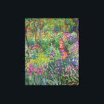 Impressão Em Tela Jardim Íris Em Giverny Por Claude Monet<br><div class="desc">O Jardim Íris em Giverny pintado por Claude Monet. Cerca de 1900. Esta imagem está no dominio público.</div>