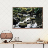 Jardim Japonês com Pedras Zen