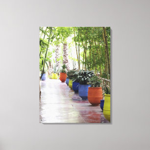 Impressão Em Tela Jardin Majorelle, Jardim Majorelle, agora um espaç