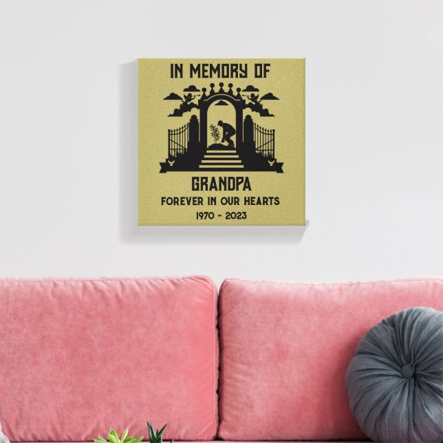 Impressão Em Tela Jardineiros de Memória Funeral (Insitu(Sala de estar))