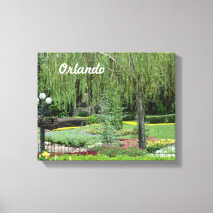 Impressão Em Tela Jardins de Orlando