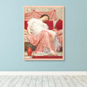 Impressão Em Tela Jasmine por Albert Joseph Moore, Arte Fino Vitoria