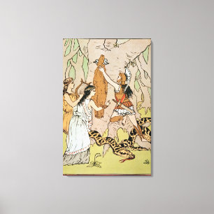 Impressão Em Tela Jason que apreende o velo dourado