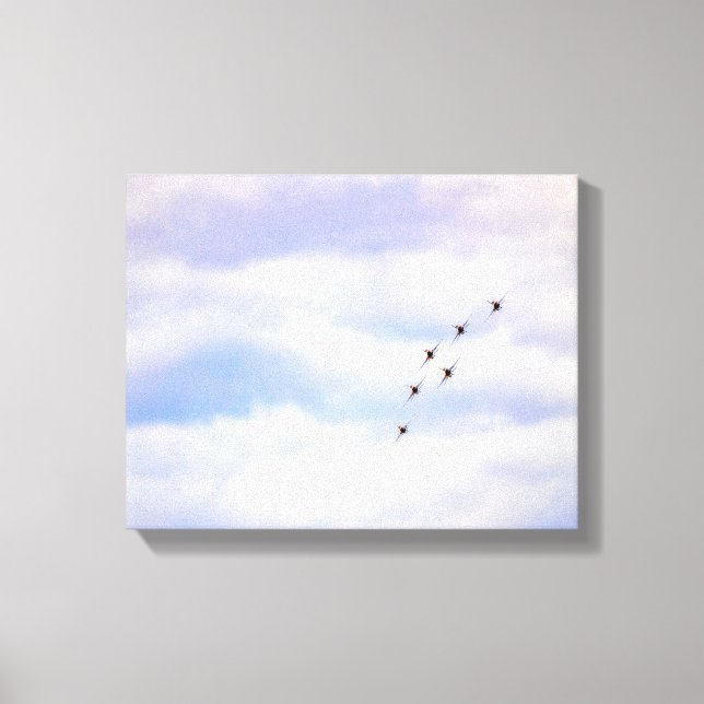 Impressão Em Tela Jatos de 9773-Fighter (Frente)