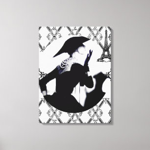 Impressão Em Tela Je T'aime Paris (amor Paris de I)