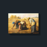 Impressão Em Tela Jean-Francois Millet - The Gleaners<br><div class="desc">Os Gleaners / Les Glaneuses - Jean-Francois Millet,  Oil on Canvas,  1857</div>