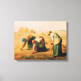 Impressão Em Tela Jean Francois Millet - The Gleaners 1857