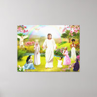 Jesus Cristo e a Virgem Maria Regina Coeli