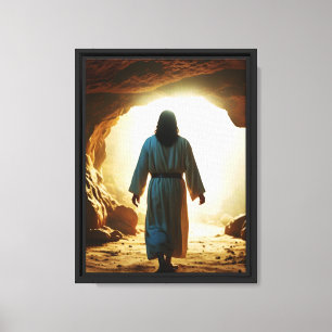 Impressão Em Tela Jesus deixando o túmulo