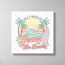 Jesus e a Tela da Praia