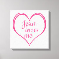 JESUS ME AMA no Coração