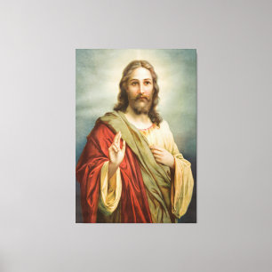 Impressão Em Tela Jesus Wall art