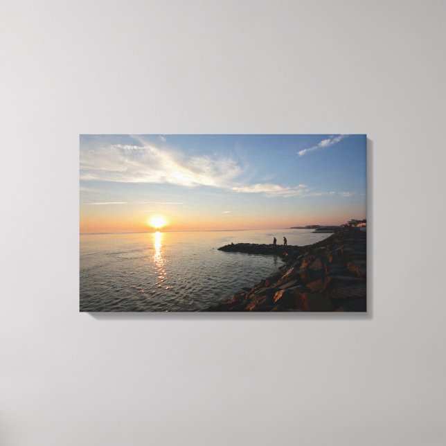 Impressão Em Tela Jetty Life (Frente)