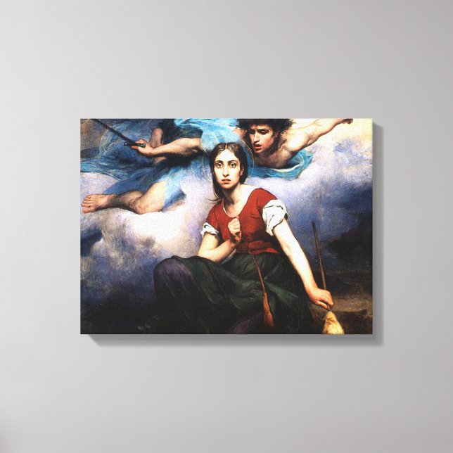 Impressão Em Tela Joan Of Arc Por Eugène Thirion (Frente)