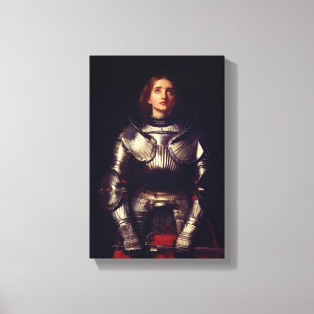 Impressão Em Tela Joan of Arc por John Everett Millais (Frente)