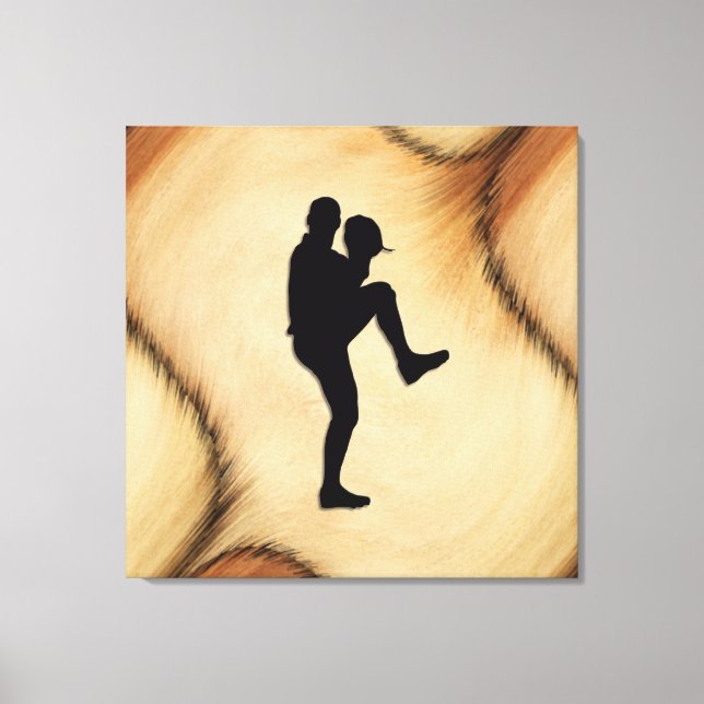 Impressão Em Tela Jogador de basebol antigo (Frente)