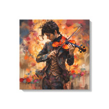 Jogador de Violino na Prática