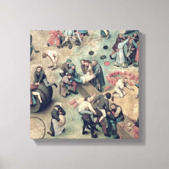 Impressão Em Tela Jogos Infantis : detalhe da parte inferior direita (Frente)