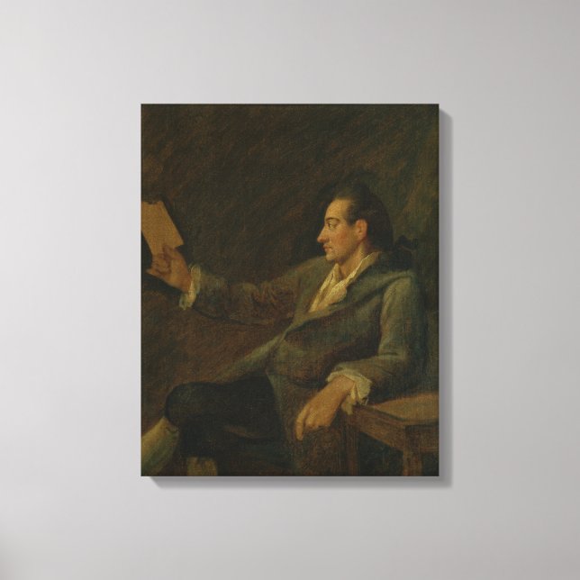 Impressão Em Tela Johann Wolfgang von Goethe, 1775 (Frente)