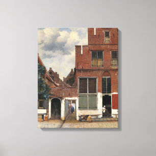 Impressão Em Tela Johannes Vermeer - Little Street