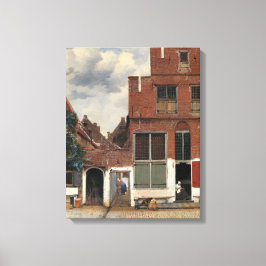 Impressão Em Tela Johannes Vermeer - Little Street